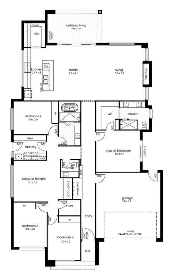 Chelsea Display Home Floorplan